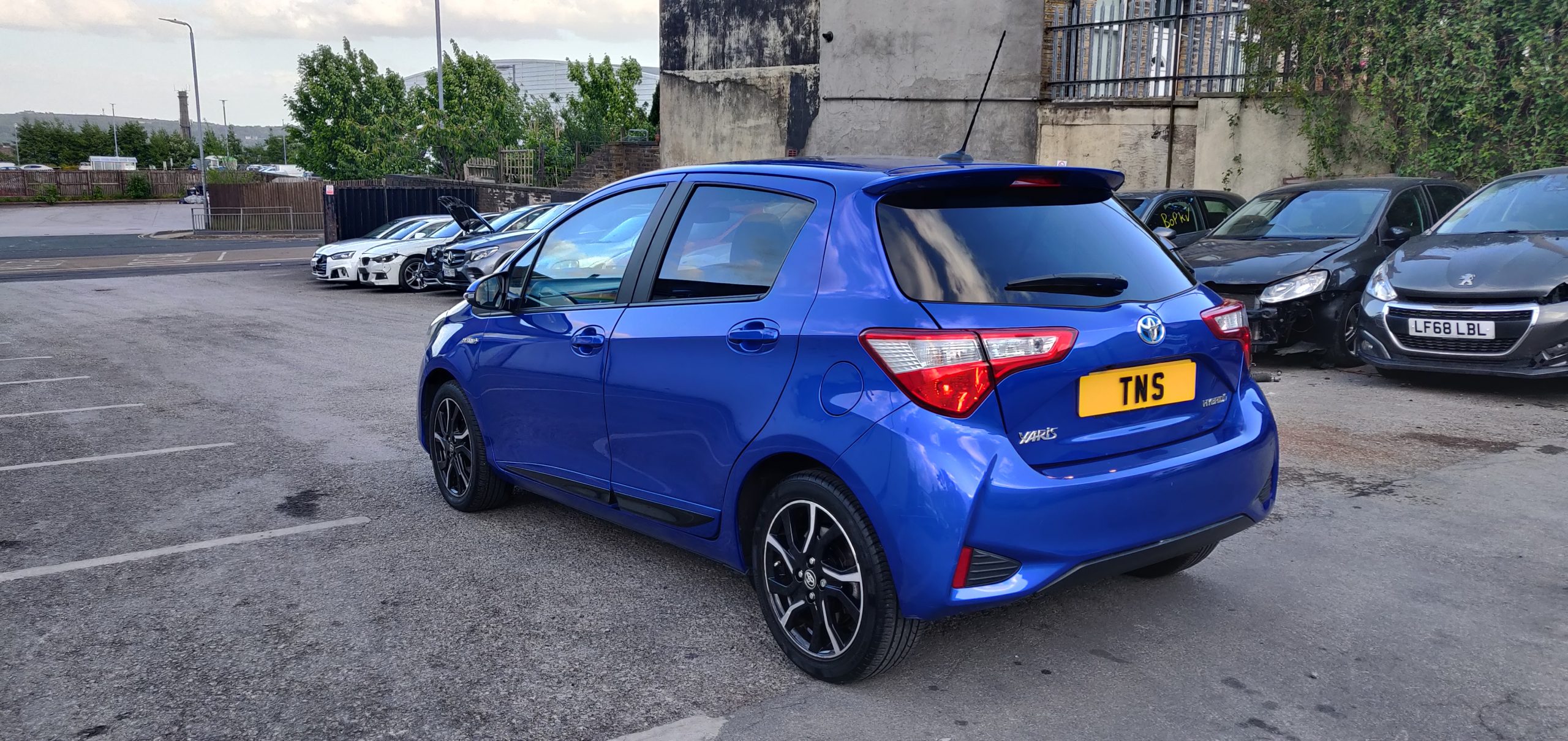 2018 TOYOTA YARIS DESIGN HYBRID 1.5 VVT-i HEV CV AUTO UNRECORDED DAMAGED SALVAGE