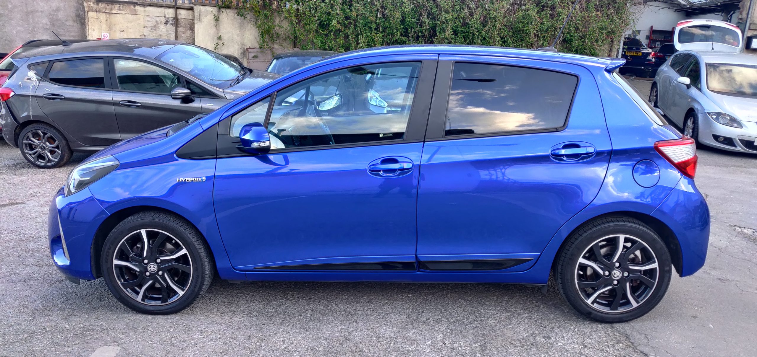 2018 TOYOTA YARIS DESIGN HYBRID 1.5 VVT-i HEV CV AUTO UNRECORDED DAMAGED SALVAGE