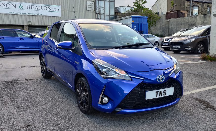 2018 TOYOTA YARIS DESIGN HYBRID 1.5 VVT-i HEV CV AUTO UNRECORDED DAMAGED SALVAGE