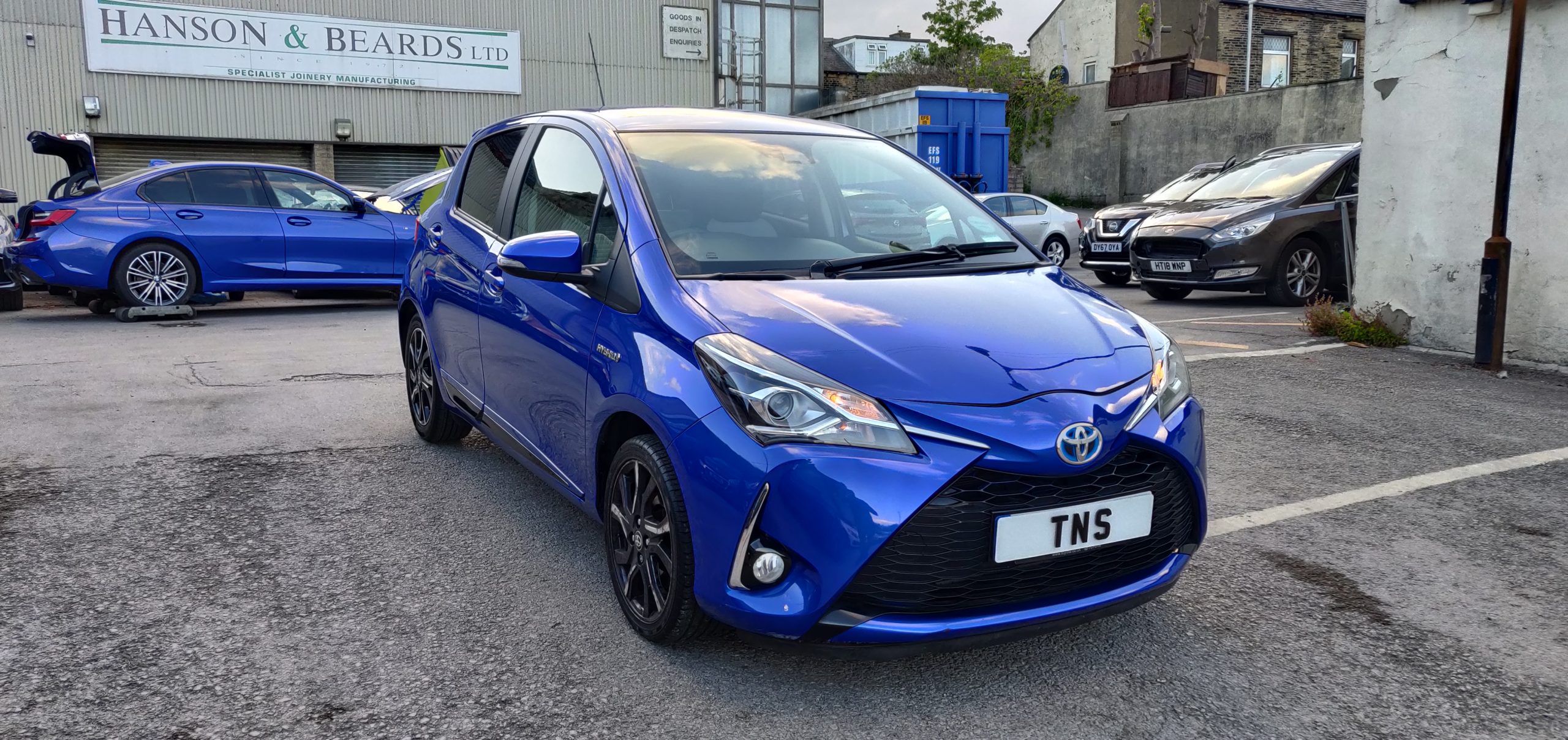 2018 TOYOTA YARIS DESIGN HYBRID 1.5 VVT-i HEV CV AUTO UNRECORDED DAMAGED SALVAGE
