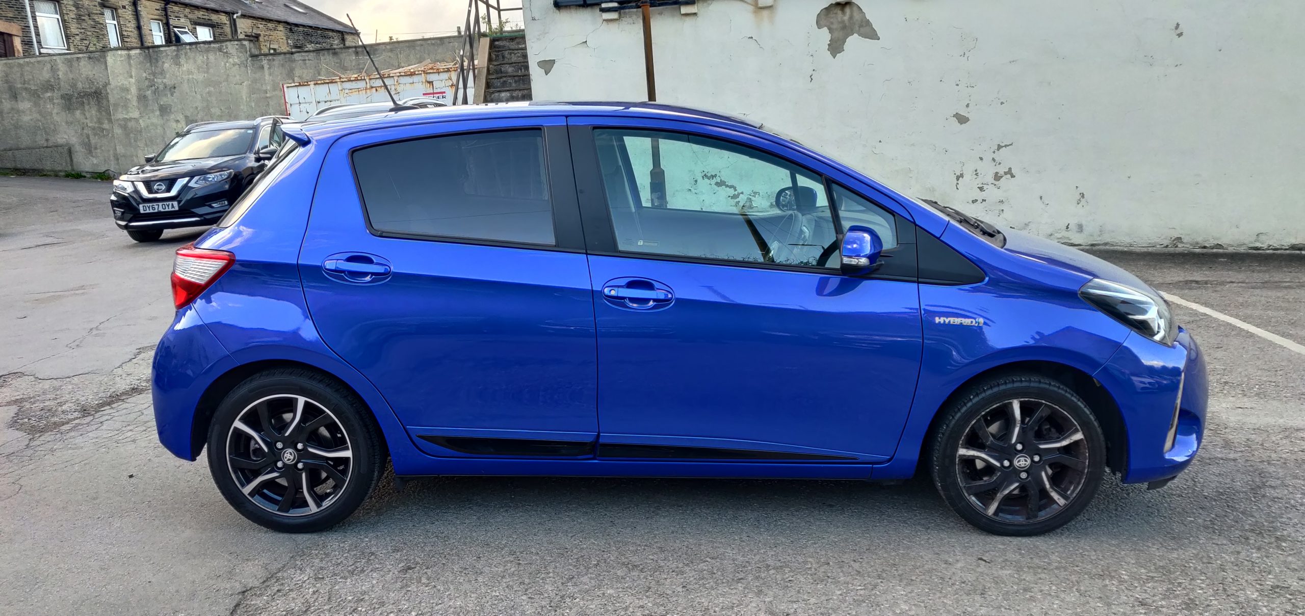 2018 TOYOTA YARIS DESIGN HYBRID 1.5 VVT-i HEV CV AUTO UNRECORDED DAMAGED SALVAGE