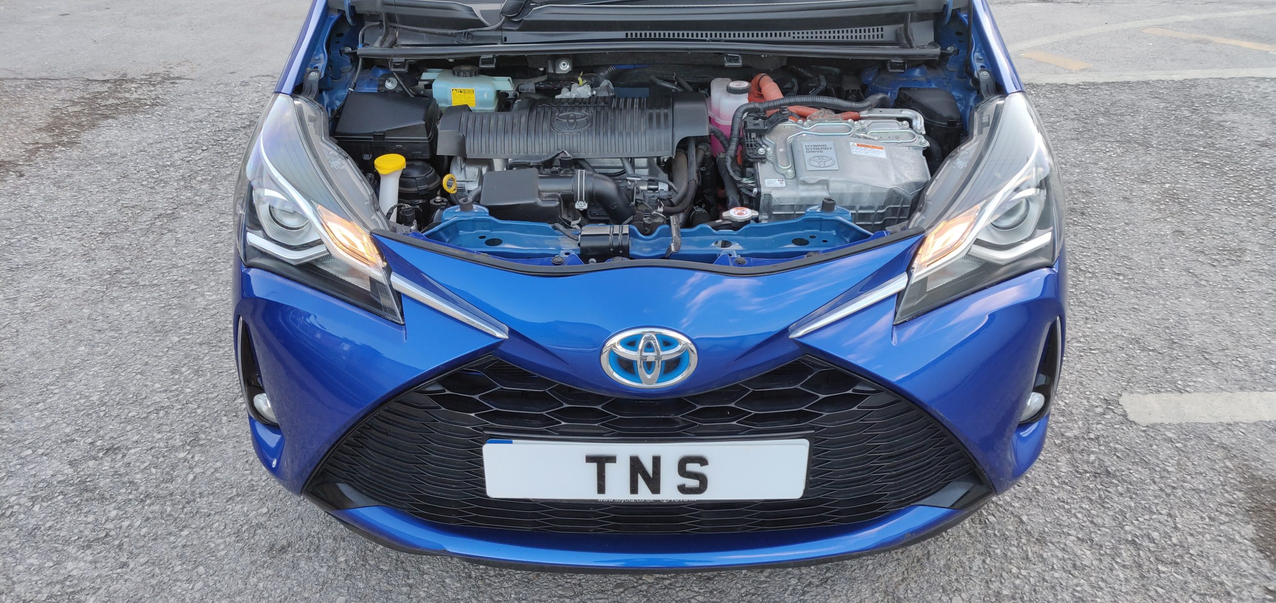 2018 TOYOTA YARIS DESIGN HYBRID 1.5 VVT-i HEV CV AUTO UNRECORDED DAMAGED SALVAGE