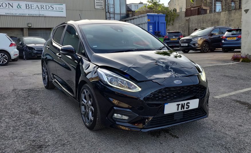 2019 69 FORD FIESTA ST-LINE NAV 1.0L TURBO UNRECORDED DAMAGED SALVAGE