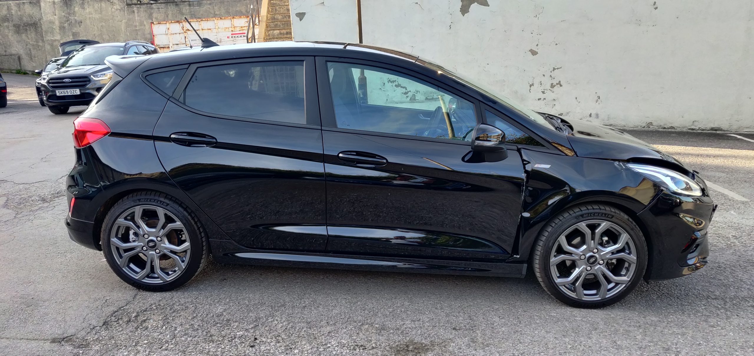 2019 69 FORD FIESTA ST-LINE NAV 1.0L TURBO UNRECORDED DAMAGED SALVAGE