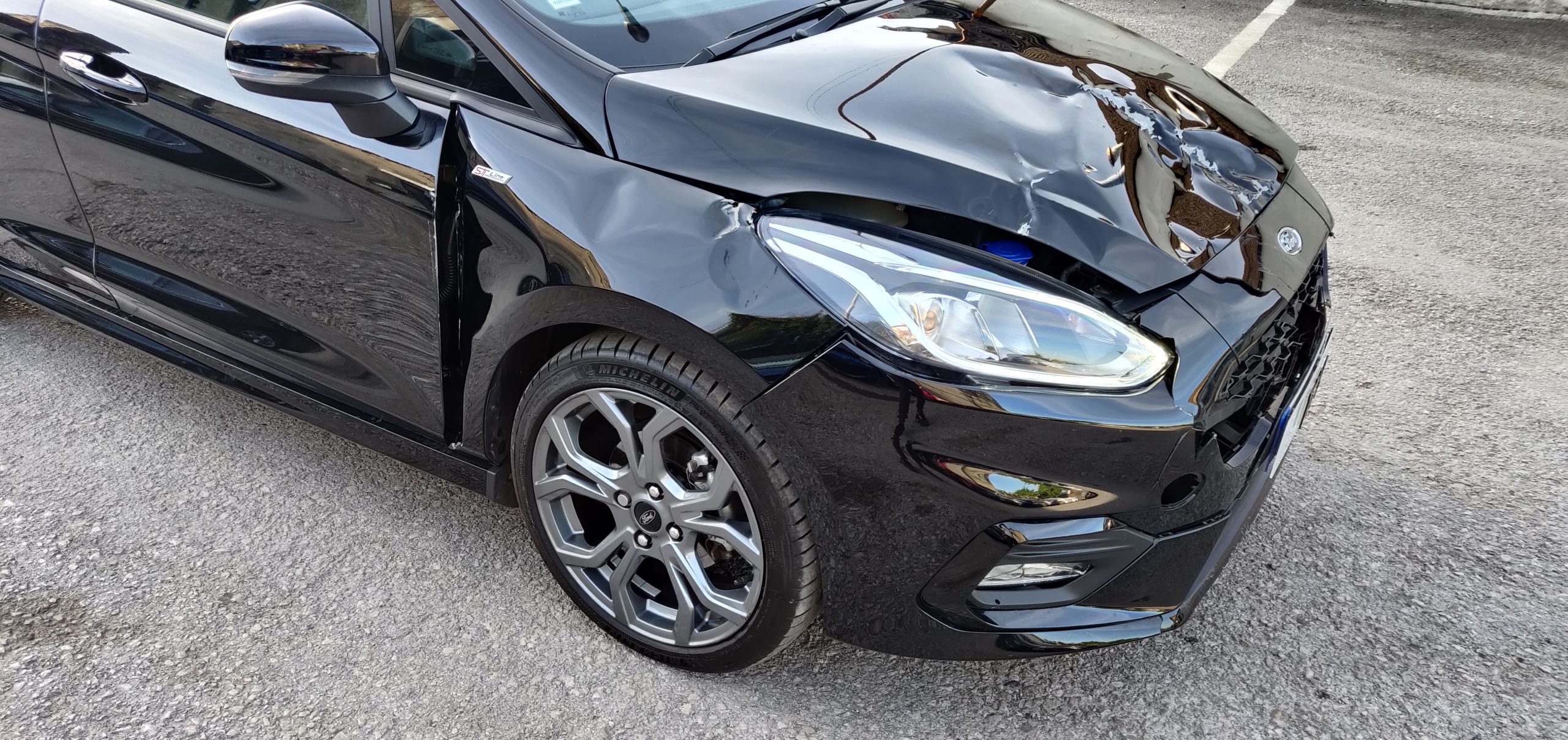 2019 69 FORD FIESTA ST-LINE NAV 1.0L TURBO UNRECORDED DAMAGED SALVAGE