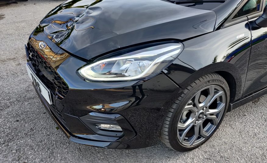 2019 69 FORD FIESTA ST-LINE NAV 1.0L TURBO UNRECORDED DAMAGED SALVAGE