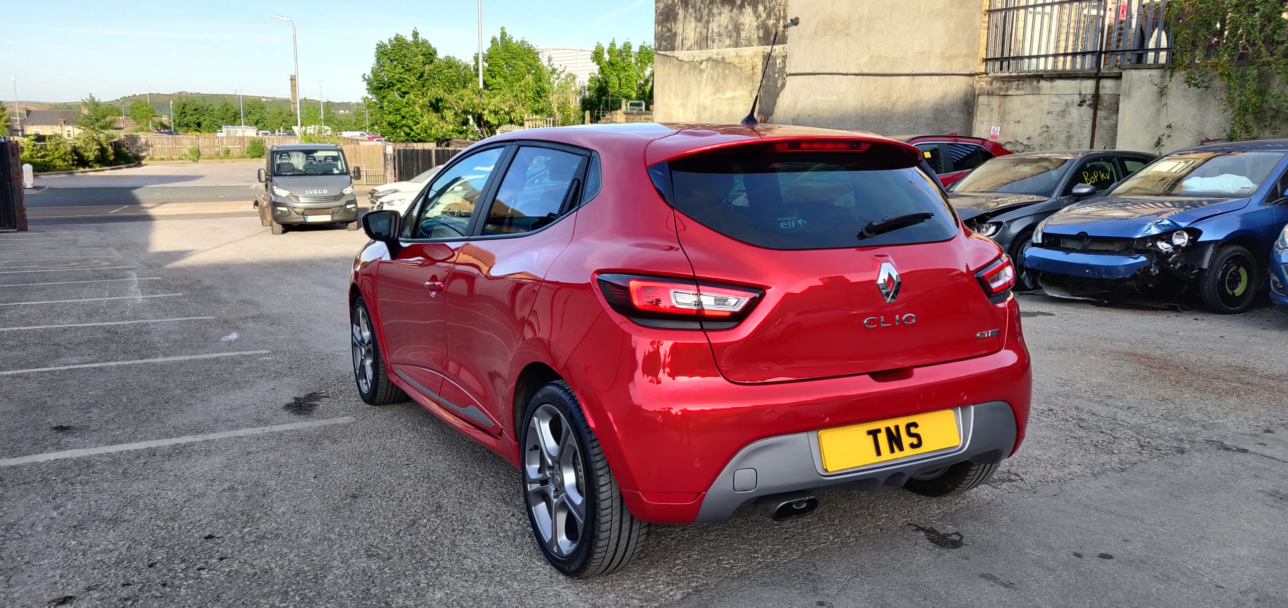 2019 19 RENAULT CLIO 0.9 TCe GT-LINE NAV CAT N DAMAGED SALVAGE