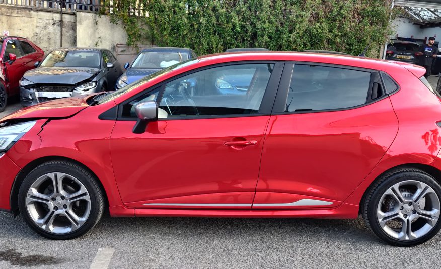 2019 19 RENAULT CLIO 0.9 TCe GT-LINE NAV CAT N DAMAGED SALVAGE