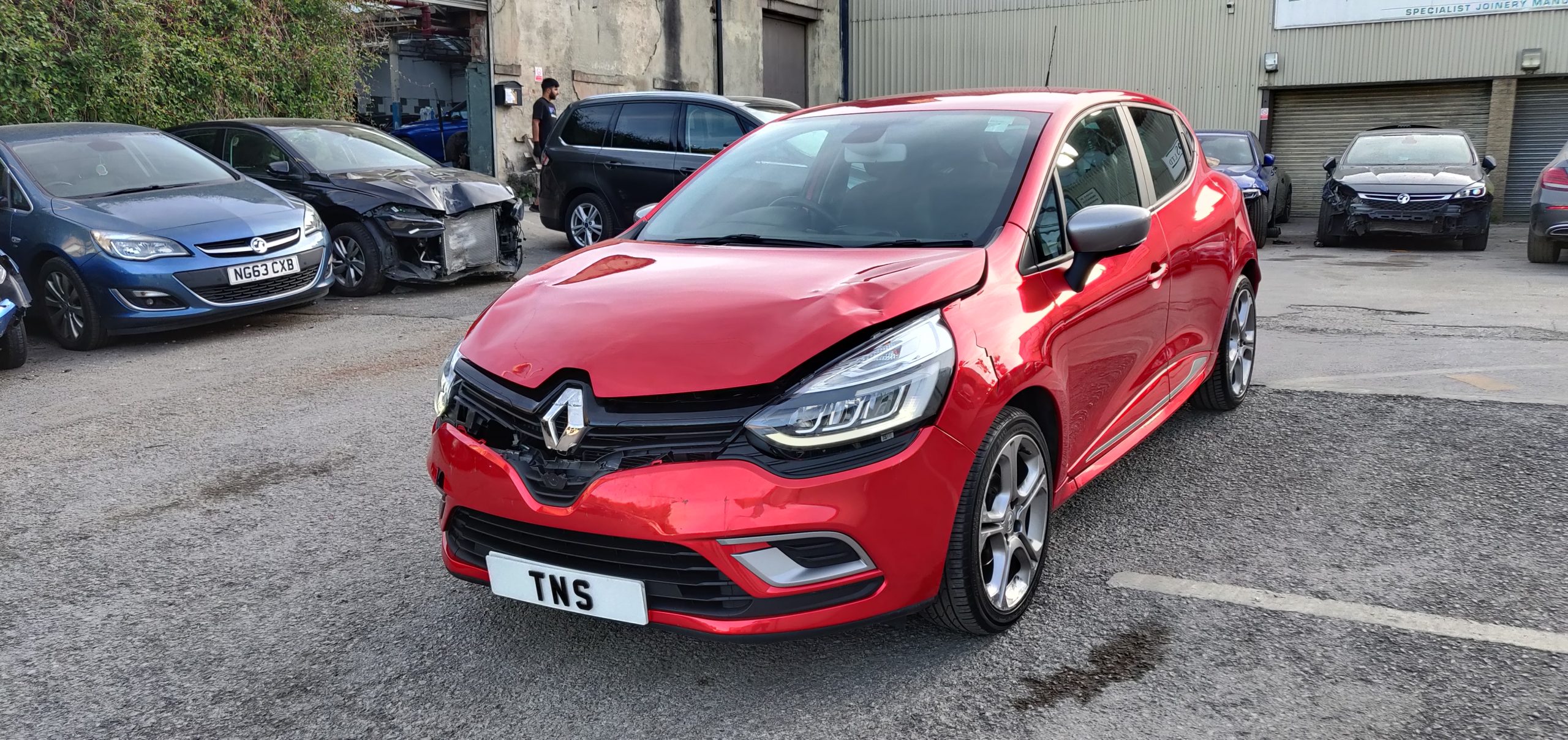 2019 19 RENAULT CLIO 0.9 TCe GT-LINE NAV CAT N DAMAGED SALVAGE