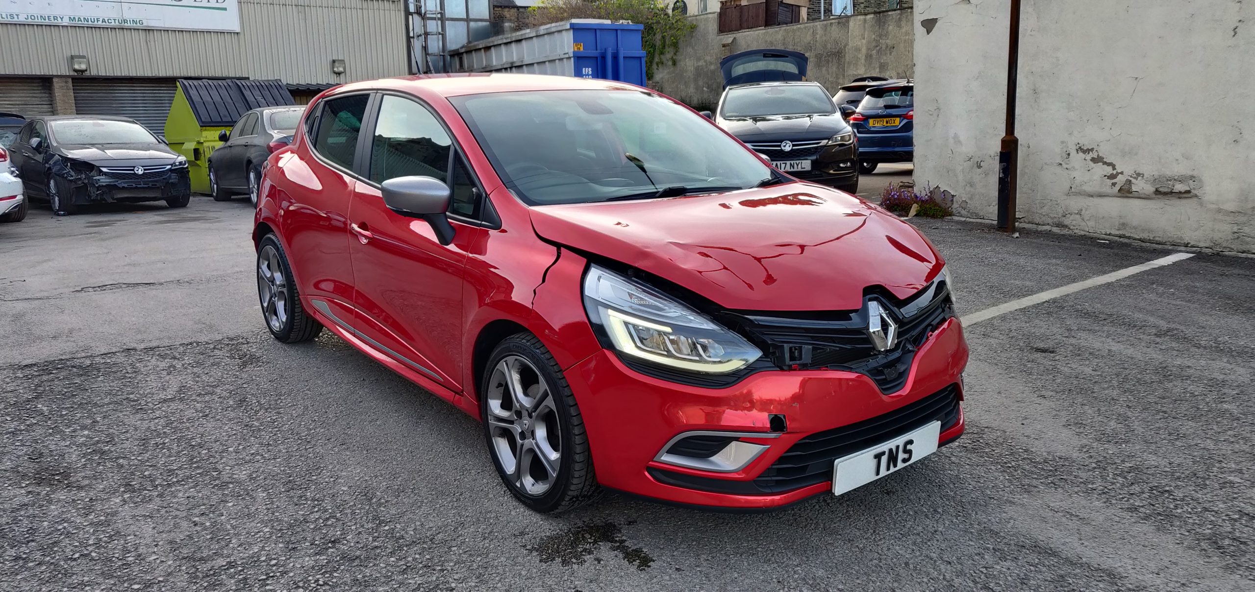 2019 19 RENAULT CLIO 0.9 TCe GT-LINE NAV CAT N DAMAGED SALVAGE