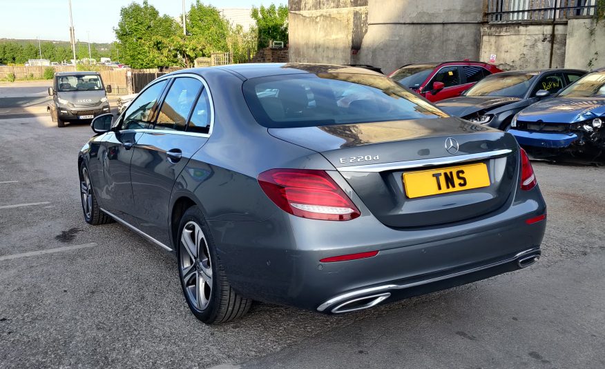 2018 18 MERCEDES-BENZ E CLASS E220D SE AUTO CAT N DAMAGED SALVAGE