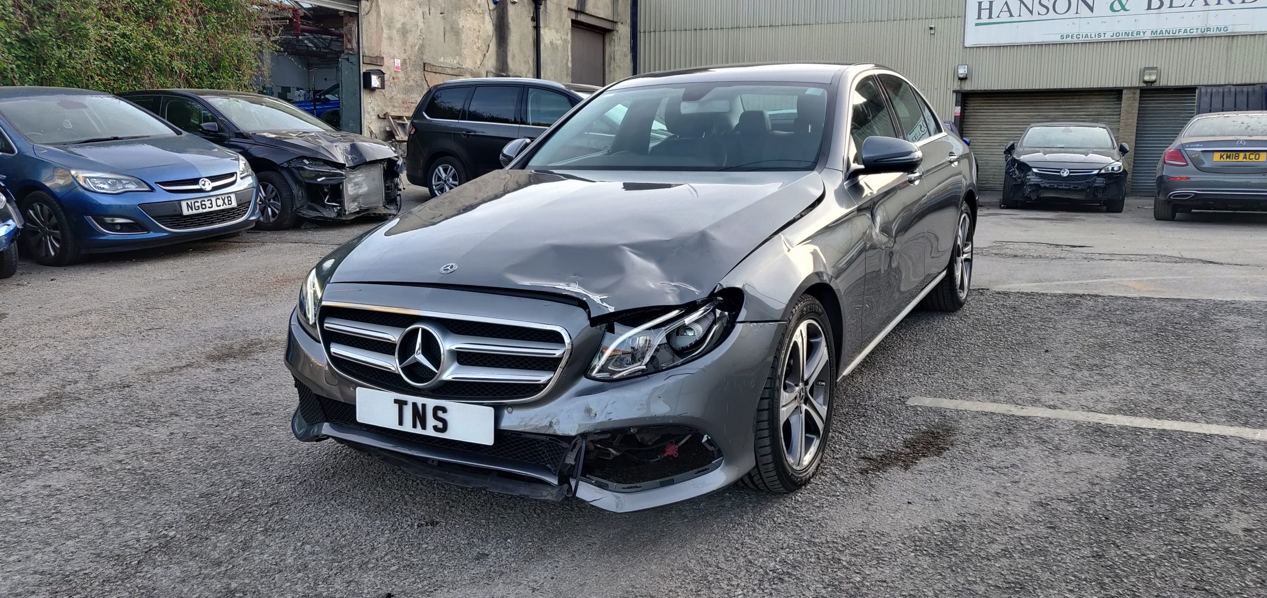 2018 18 MERCEDES-BENZ E CLASS E220D SE AUTO CAT N DAMAGED SALVAGE