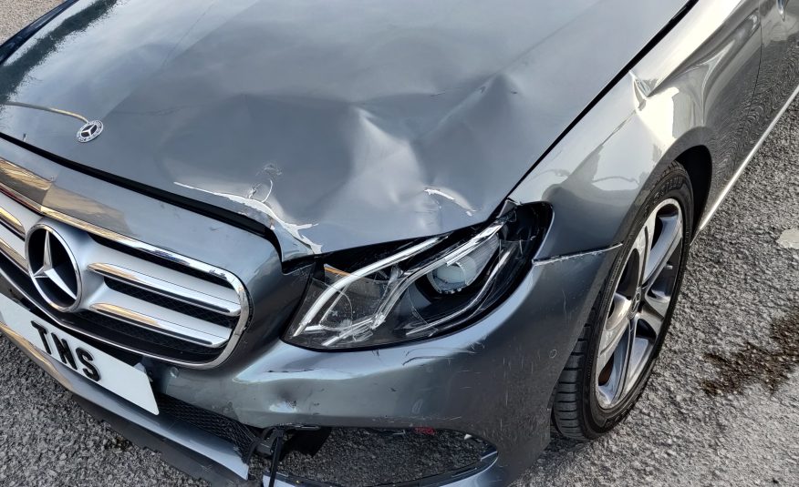 2018 18 MERCEDES-BENZ E CLASS E220D SE AUTO CAT N DAMAGED SALVAGE