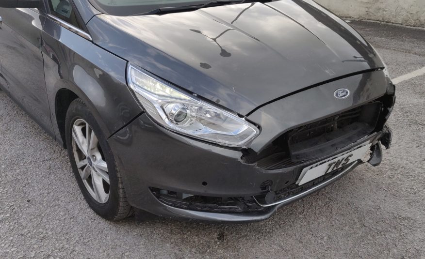 2018 FORD GALAXY TITANIUM 2.0 TDCI AUTO 7 SEATS 180HP UNRECORDED DAMAGED SALVAGE