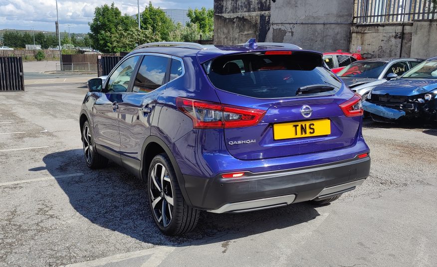 2018 68 NISSAN QASHQAI TEKNA 1.5 DCI UNRECORDED DAMAGED SALVAGE