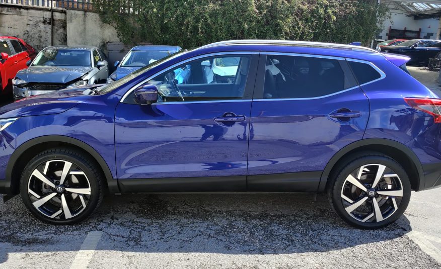 2018 68 NISSAN QASHQAI TEKNA 1.5 DCI UNRECORDED DAMAGED SALVAGE