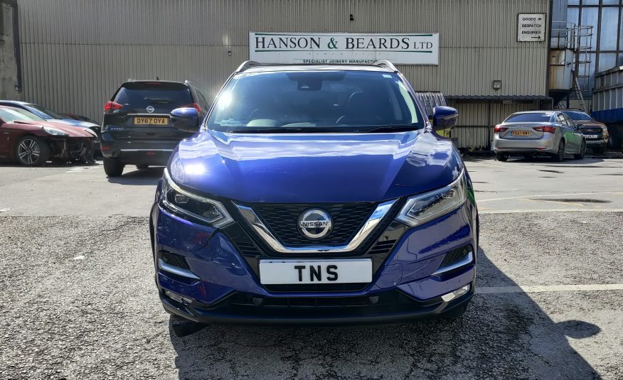 2018 68 NISSAN QASHQAI TEKNA 1.5 DCI UNRECORDED DAMAGED SALVAGE