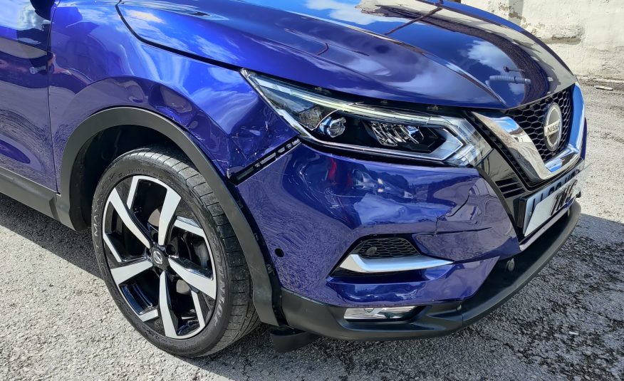 2018 68 NISSAN QASHQAI TEKNA 1.5 DCI UNRECORDED DAMAGED SALVAGE