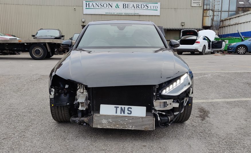 2019 69 AUDI A4 2.0 TFSI 40 S-LINE AUTO UNRECORDED DAMAGED SALVAGE