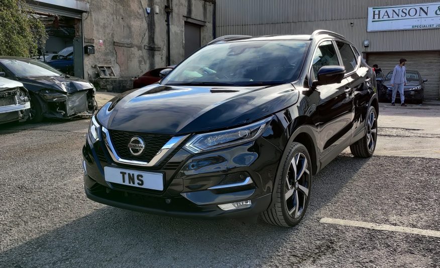 2019 69 NISSAN QASHQAI TEKNA 1.3 DIG-T UNRECORDED DAMAGED SALVAGE