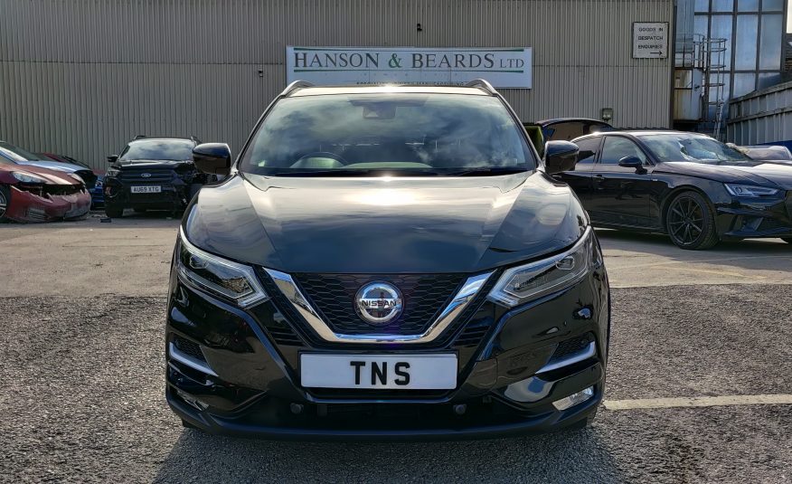 2019 69 NISSAN QASHQAI TEKNA 1.3 DIG-T UNRECORDED DAMAGED SALVAGE