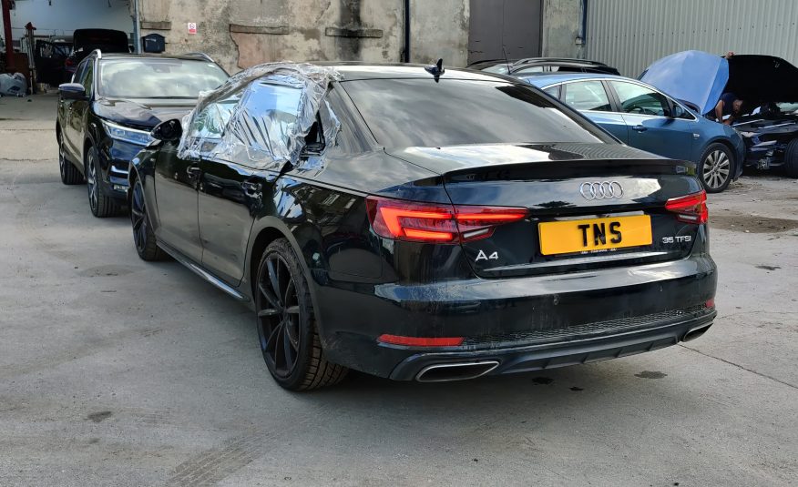 2019 19 AUDI A4 2.0 35 TFSI BLACK EDITION AUTO UNRECORDED DAMAGED SALVAGE