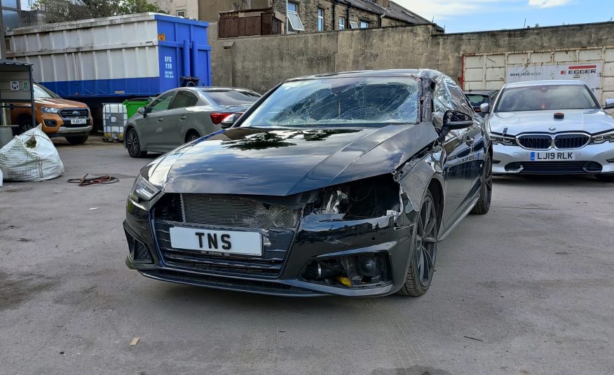 2019 19 AUDI A4 2.0 35 TFSI BLACK EDITION AUTO UNRECORDED DAMAGED SALVAGE