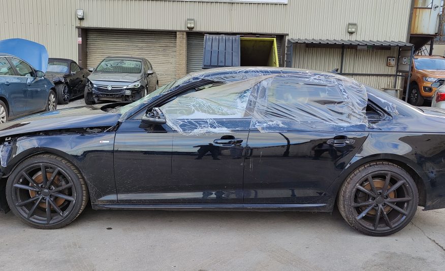 2019 19 AUDI A4 2.0 35 TFSI BLACK EDITION AUTO UNRECORDED DAMAGED SALVAGE