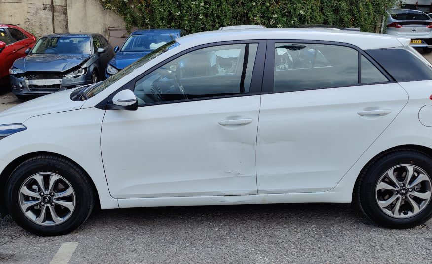 2020 HYUNDAI i20 SE 1.2 MPI CAT S DAMAGED SALVAGE