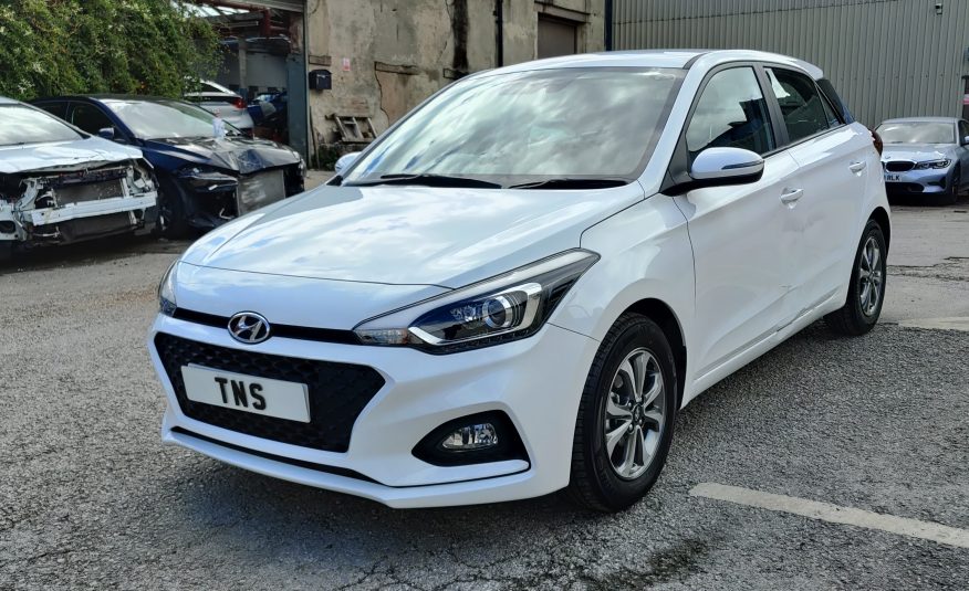 2020 HYUNDAI i20 SE 1.2 MPI CAT S DAMAGED SALVAGE