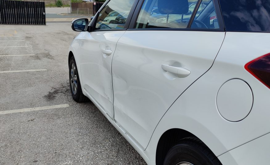 2020 HYUNDAI i20 SE 1.2 MPI CAT S DAMAGED SALVAGE