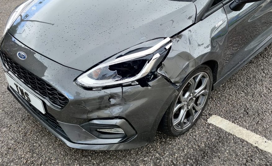 2018 18 FORD FIESTA ST-LINE NAV 1.0L TURBO CAT S DAMAGED SALVAGE