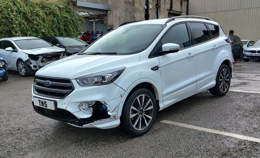 2019 69 FORD KUGA ST-LINE 2.0 TDCI UNRECORDED DAMAGED SALVAGE