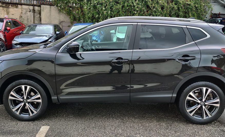 2019 NISSAN QASHQAI N-CONNECTA 1.3 DIG-T UNRECORDED DAMAGED SALVAGE