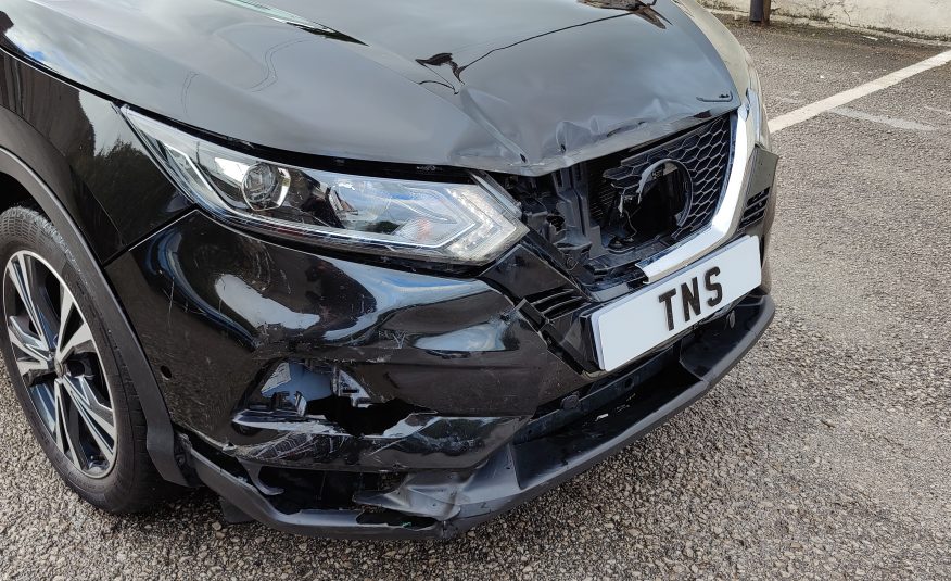 2019 NISSAN QASHQAI N-CONNECTA 1.3 DIG-T UNRECORDED DAMAGED SALVAGE