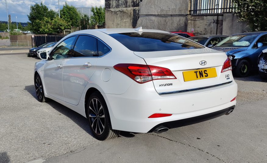 2018 18 HYUNDAI i40 BUSINESS SE NAV 1.7CRDi AUTO DRIV UNRECORDED DAMAGED SALVAGE