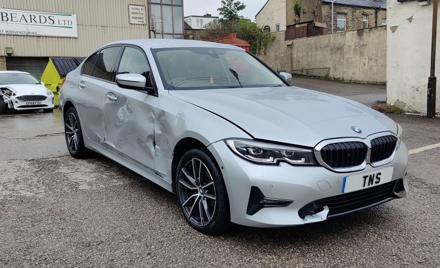 2019 19 BMW 3 SERIES 320i SPORT AUTO UNRECORDED DAMAGED SALVAGE