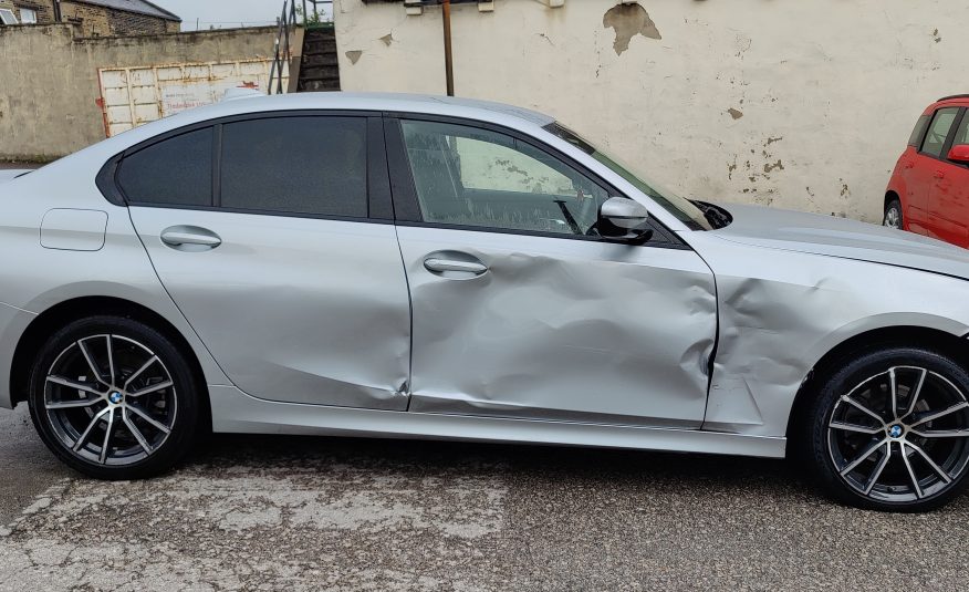 2019 19 BMW 3 SERIES 320i SPORT AUTO UNRECORDED DAMAGED SALVAGE