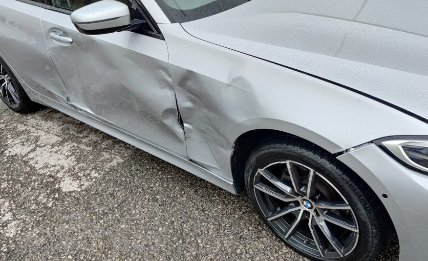 2019 19 BMW 3 SERIES 320i SPORT AUTO UNRECORDED DAMAGED SALVAGE