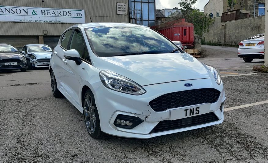 2018 18 FORD FIESTA ST-LINE 1.0L TURBO CAT S DAMAGED SALVAGE