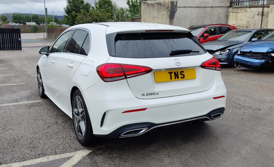 2020 MERCEDES-BENZ A CLASS A200D AUTO AMG LINE UNRECORDED DAMAGED SALVAGE