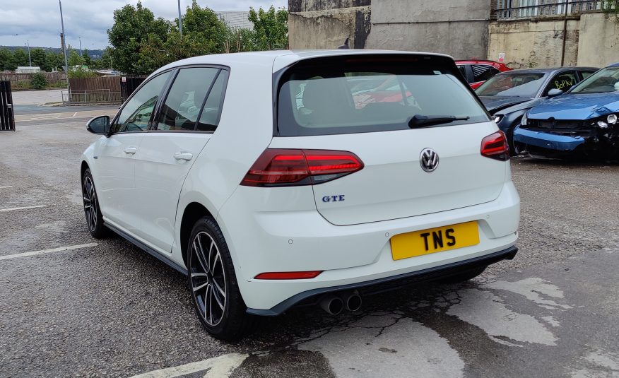 2018 18 VOLKSWAGEN GOLF GTE 1.4 TSI DSG AUTO UNRECORDED DAMAGED SALVAGE