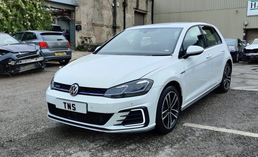 2018 18 VOLKSWAGEN GOLF GTE 1.4 TSI DSG AUTO UNRECORDED DAMAGED SALVAGE