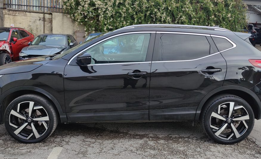 2018 68 NISSAN QASHQAI TEKNA 1.5 DCI UNRECORDED DAMAGED SALVAGE