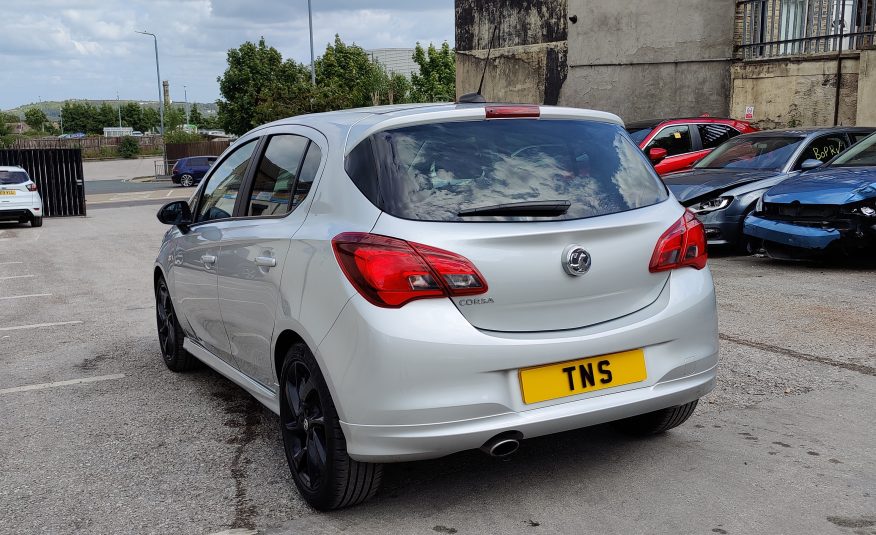 2019 19 VAUXHALL CORSA 1.4i SRI VX-LINE BLACK ED. UNRECORDED DAMAGED SALVAGE