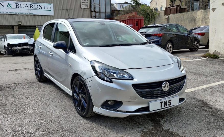 2019 19 VAUXHALL CORSA 1.4i SRI VX-LINE BLACK ED. UNRECORDED DAMAGED SALVAGE