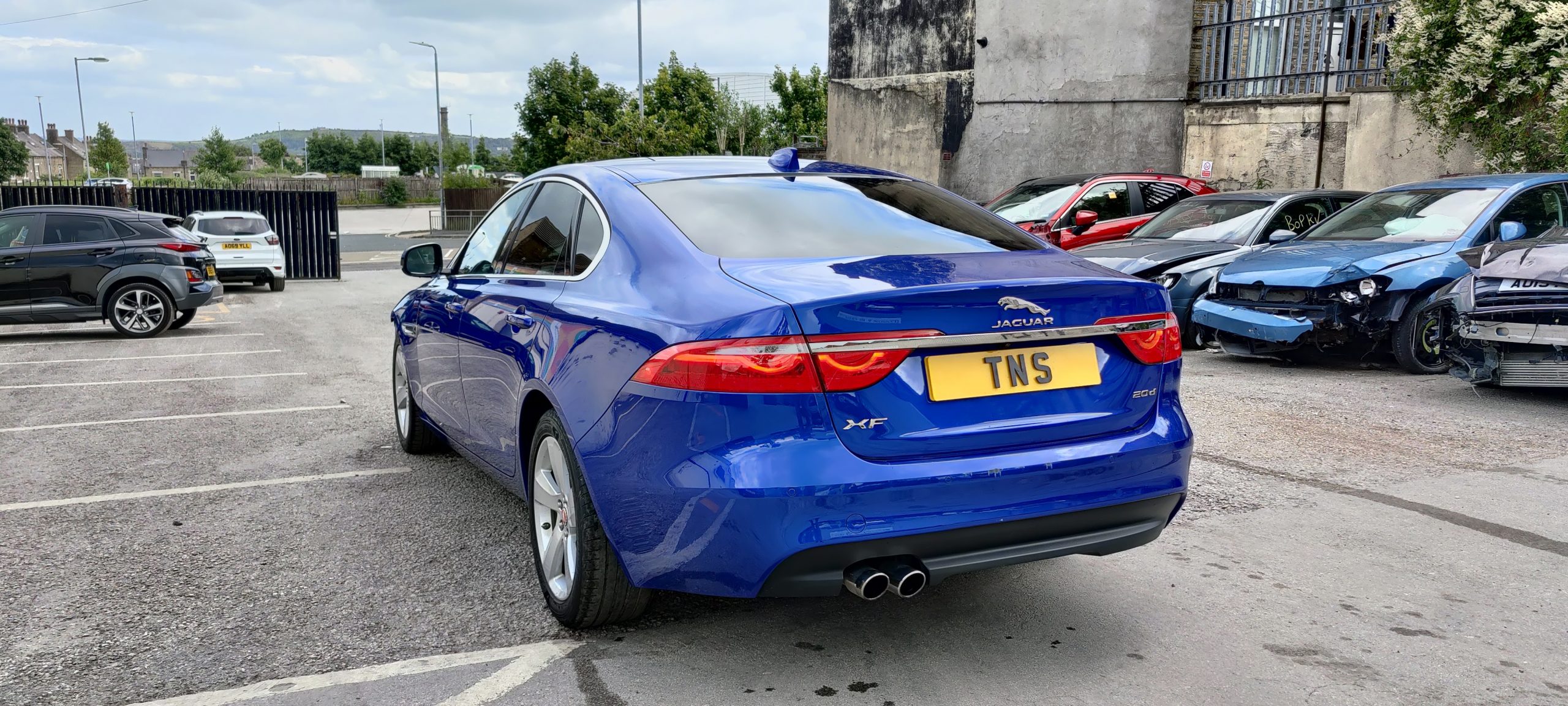 2018 68 JAGUAR XF 2.0D PORTFOLIO AUTO UNRECORDED DAMAGED SALVAGE