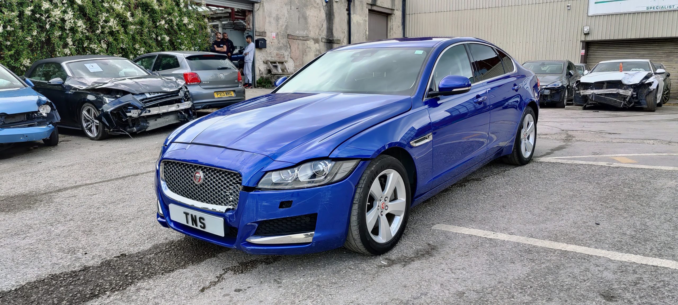 2018 68 JAGUAR XF 2.0D PORTFOLIO AUTO UNRECORDED DAMAGED SALVAGE