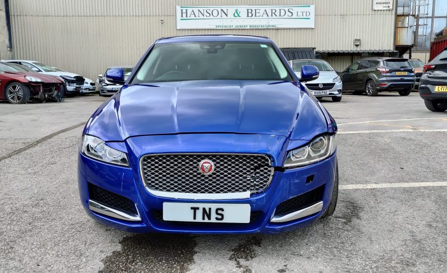 2018 68 JAGUAR XF 2.0D PORTFOLIO AUTO UNRECORDED DAMAGED SALVAGE