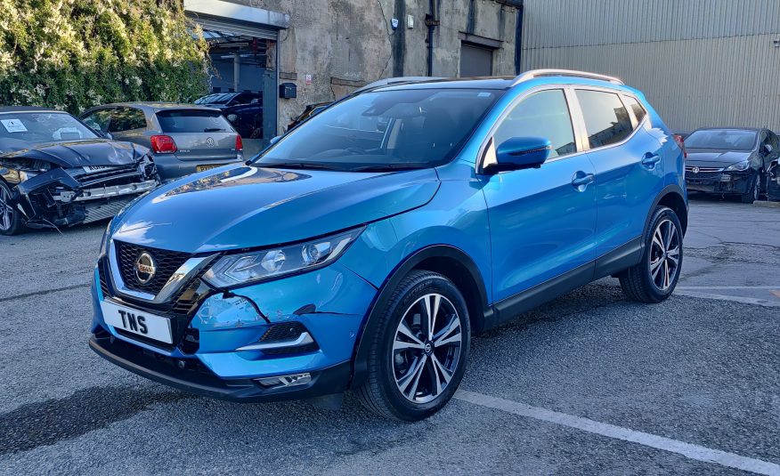 2020 NISSAN QASHQAI N-CONNECTA 1.3i UNRECORDED DAMAGED SALVAGE